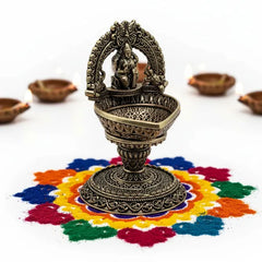 Brass Deity Idol Diya Stand