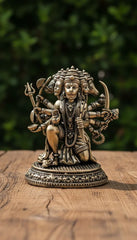 Brass Panchmukhi Hanuman Idol 7.6 cm