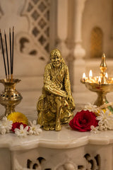 Brass Sai Baba Idol