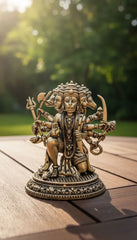 Brass Panchmukhi Hanuman Idol 7.6 cm