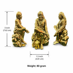 Brass Sai Baba Idol